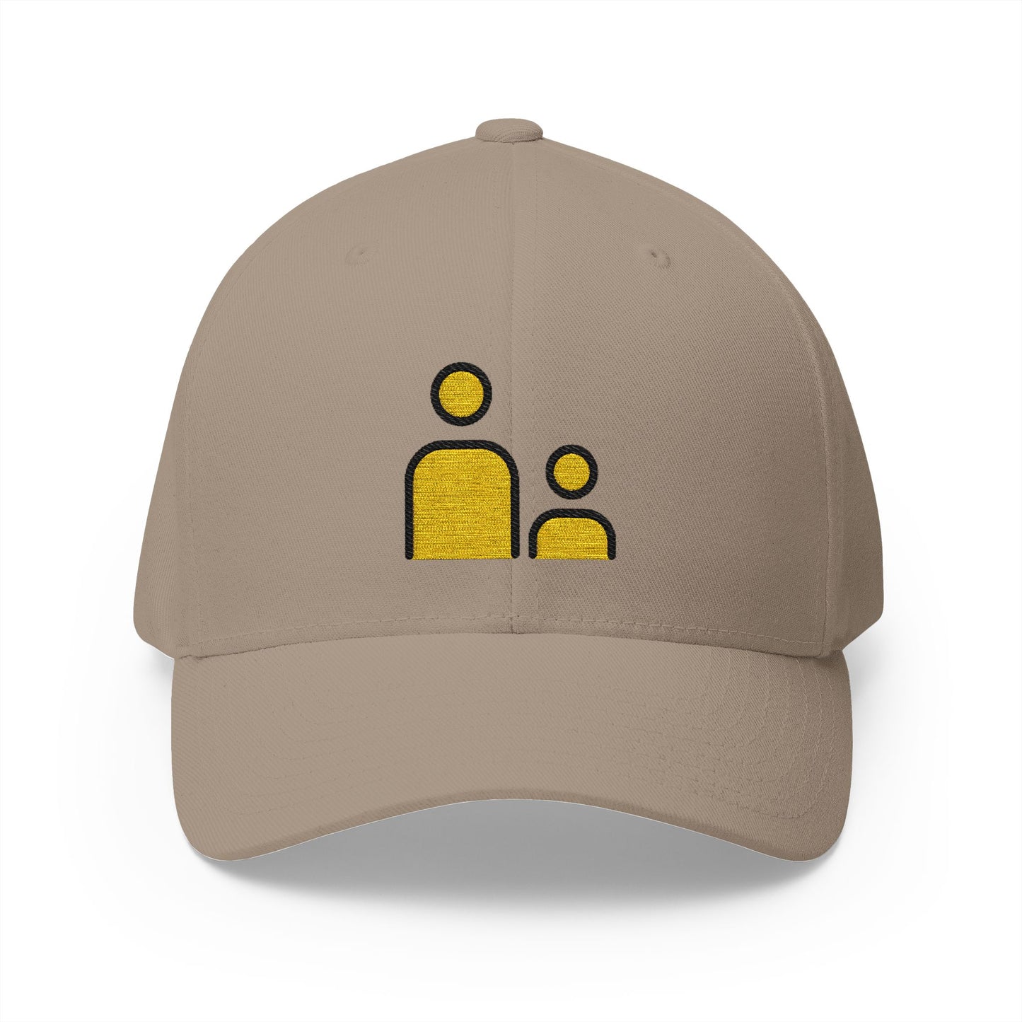 Family: Adult, Child Emoji Khaki Cap – Premium by Capmoji