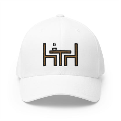 Cafeteria Emoji White Cap – Premium by Capmoji
