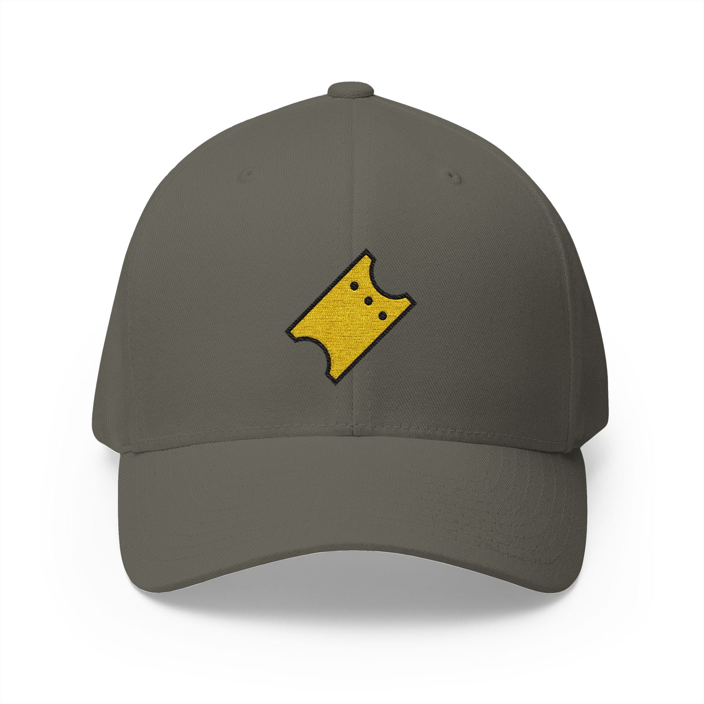 Ticket Emoji Olive Cap – Premium by Capmoji
