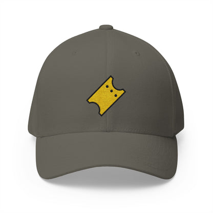Ticket Emoji Olive Cap – Premium by Capmoji