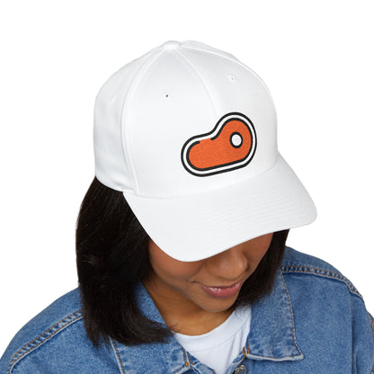Cut Of Meat Emoji Cap – Premium by Capmoji