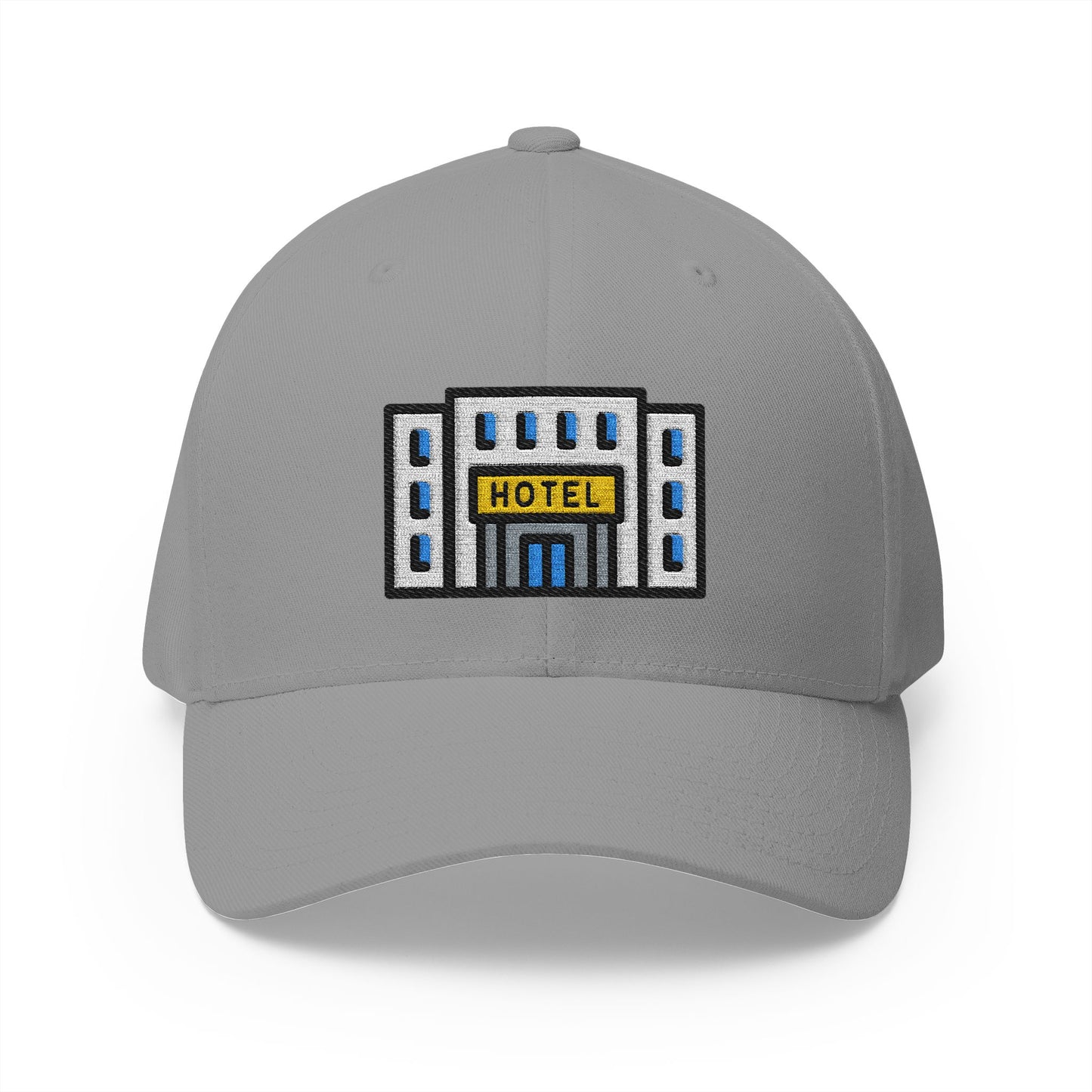 Hotel Emoji Grey Cap – Premium by Capmoji