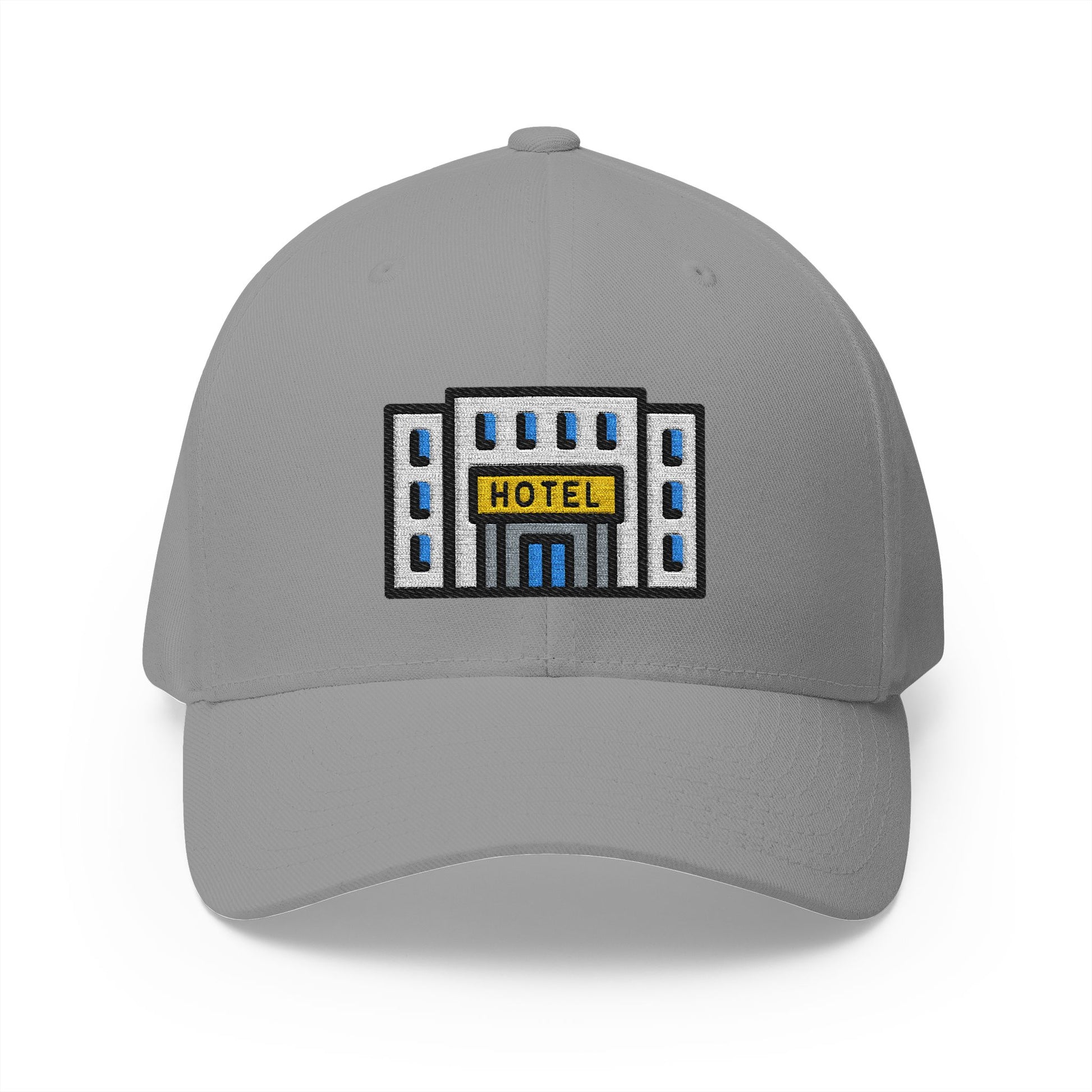 Hotel Emoji Grey Cap – Premium by Capmoji