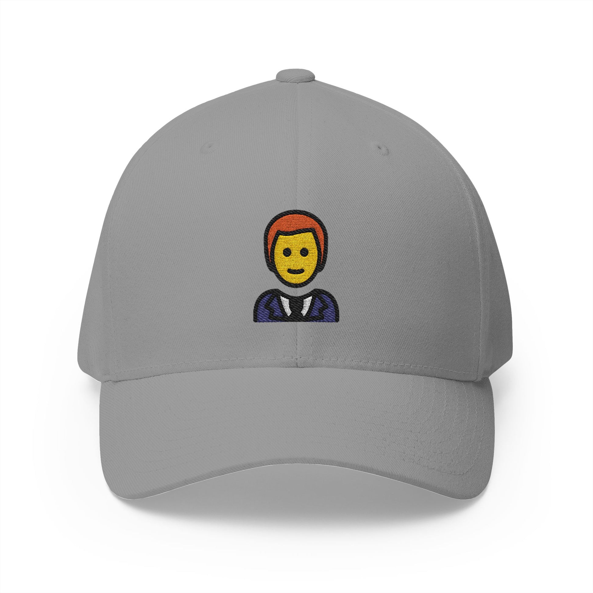 Man In Tuxedo Emoji Grey Cap – Premium by Capmoji