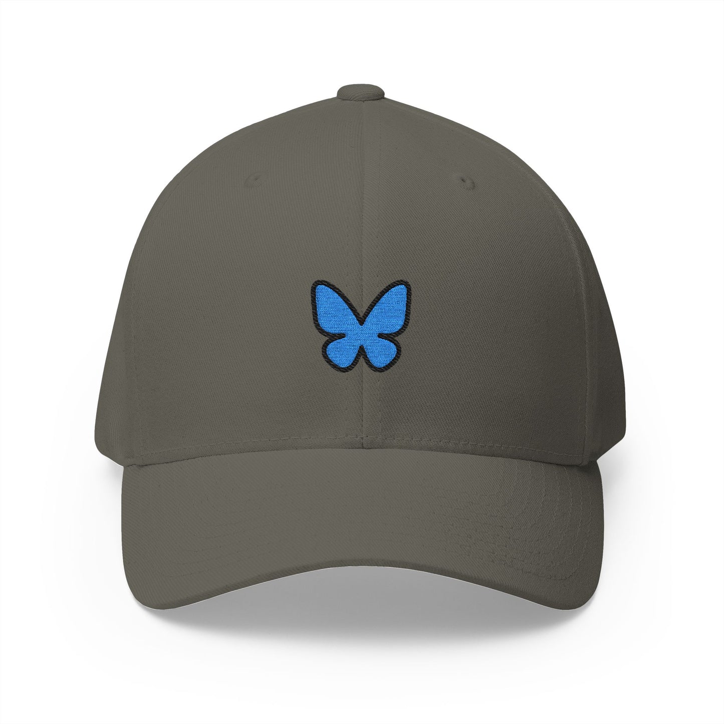 Bluesky Emoji Olive Cap – Premium by Capmoji
