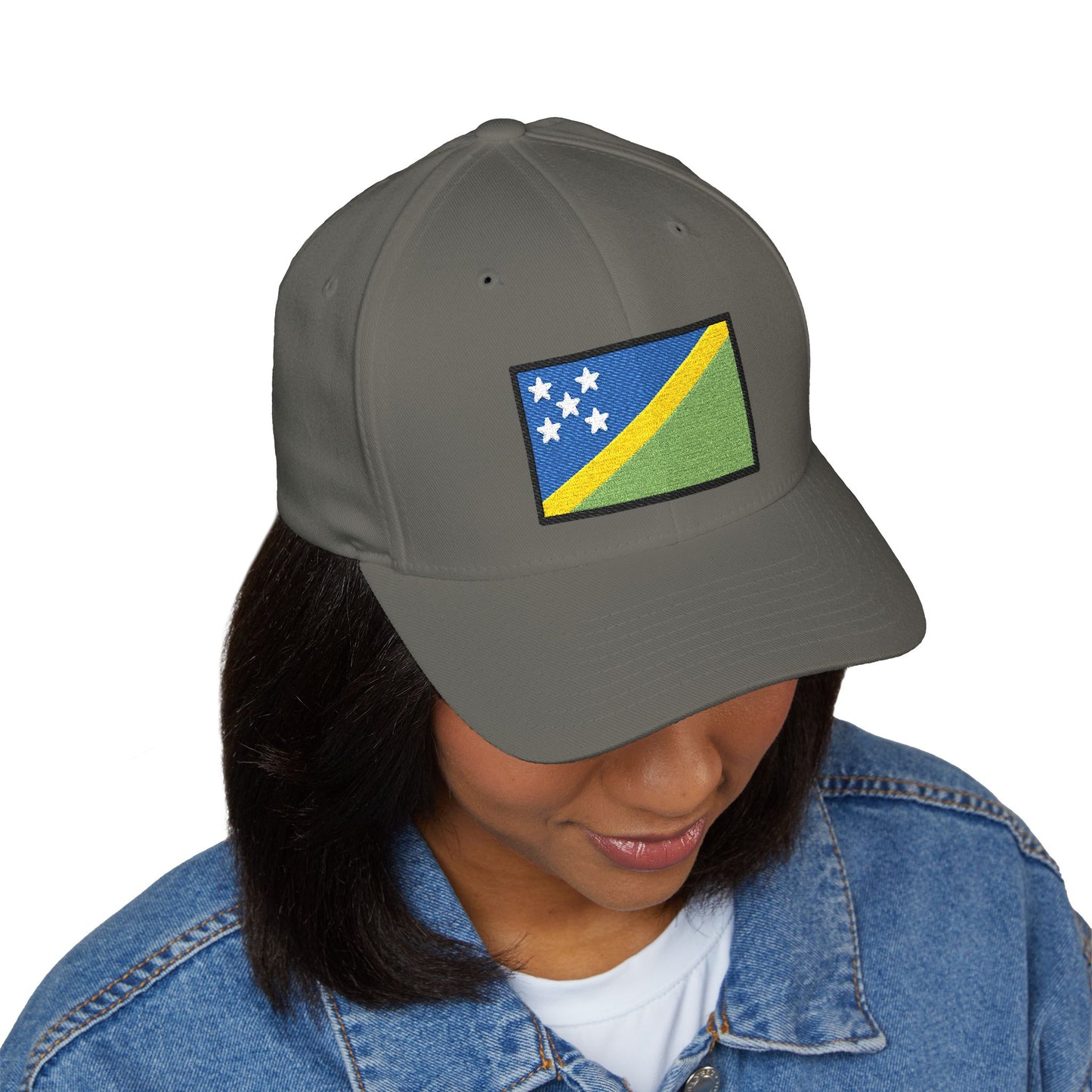 Flag: Solomon Islands Emoji Cap – Premium by Capmoji