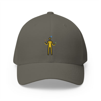 Person Juggling Emoji Olive Cap – Premium by Capmoji