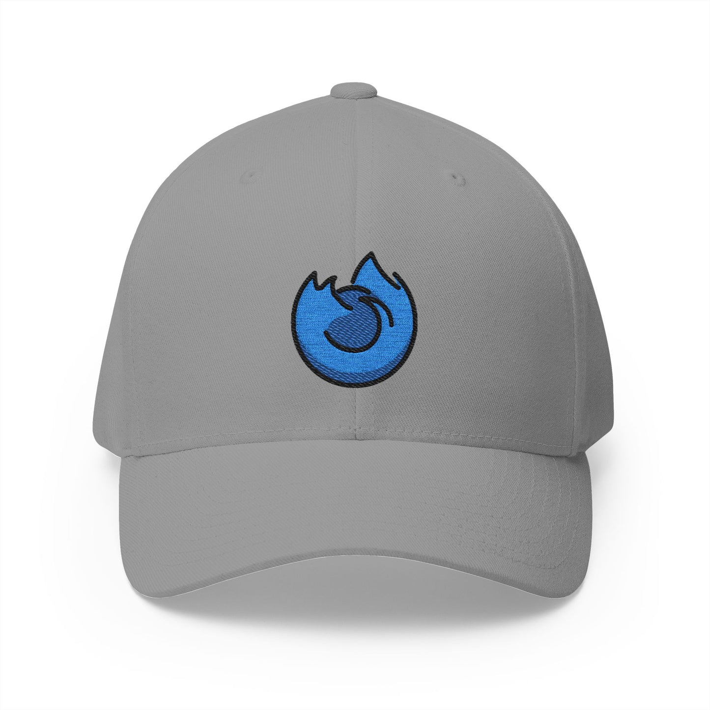 Firefox Developer Emoji Grey Cap – Premium by Capmoji