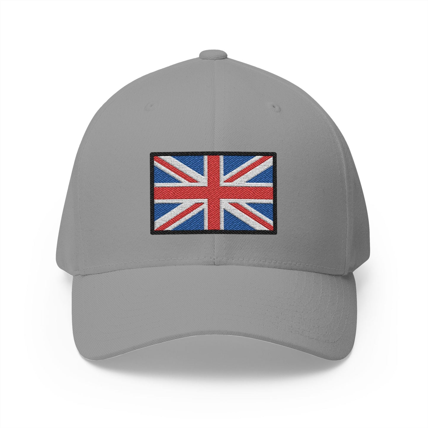 Flag: United Kingdom Emoji Grey Cap – Premium by Capmoji