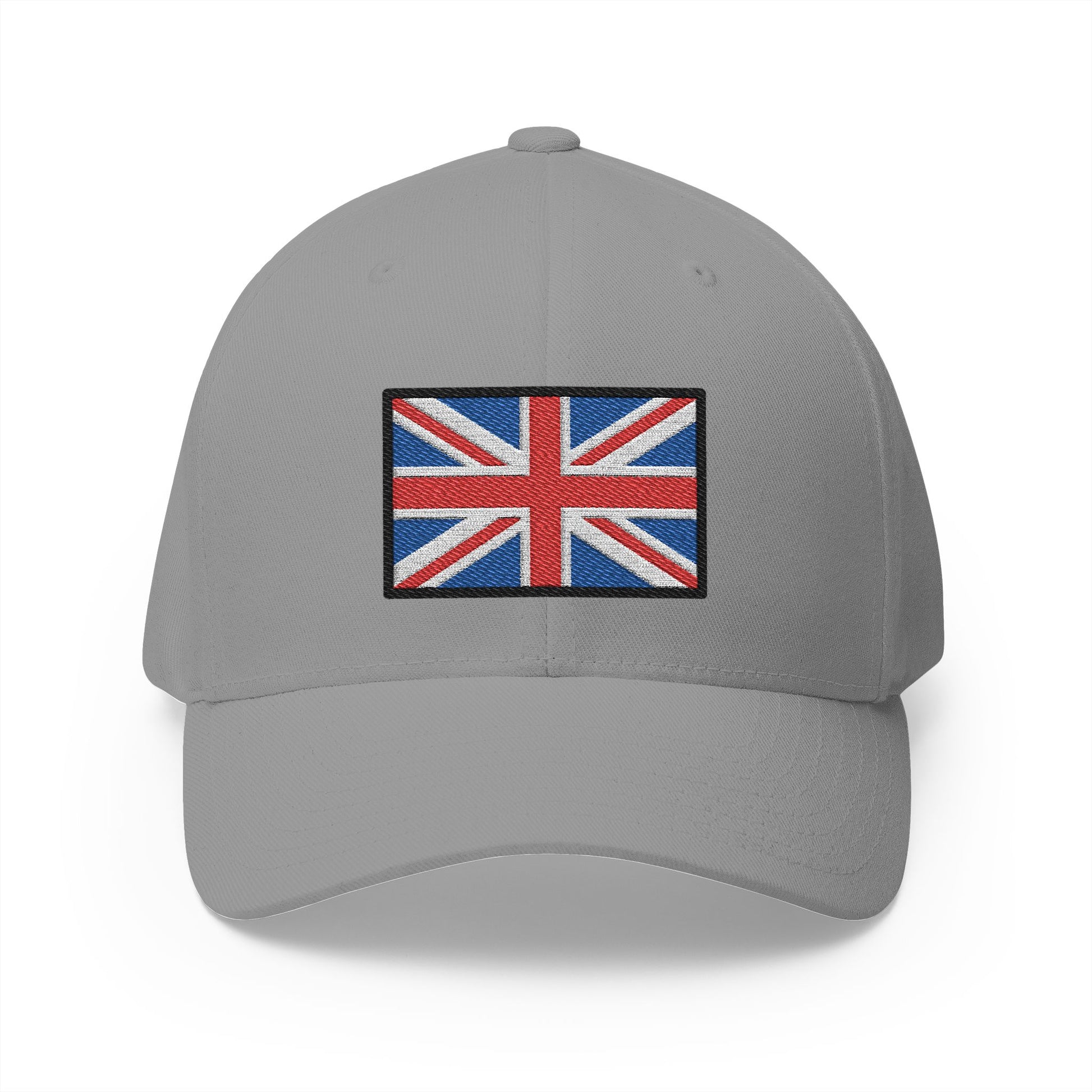 Flag: United Kingdom Emoji Grey Cap – Premium by Capmoji