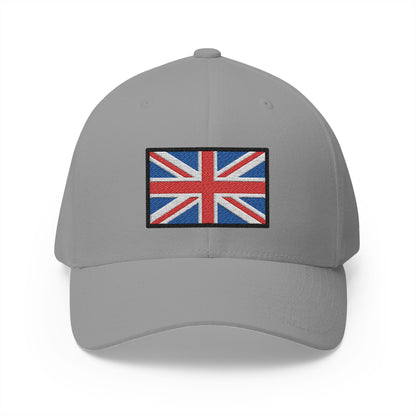 Flag: United Kingdom Emoji Grey Cap – Premium by Capmoji