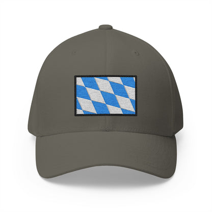 Bavaria Flag Emoji Olive Cap – Premium by Capmoji