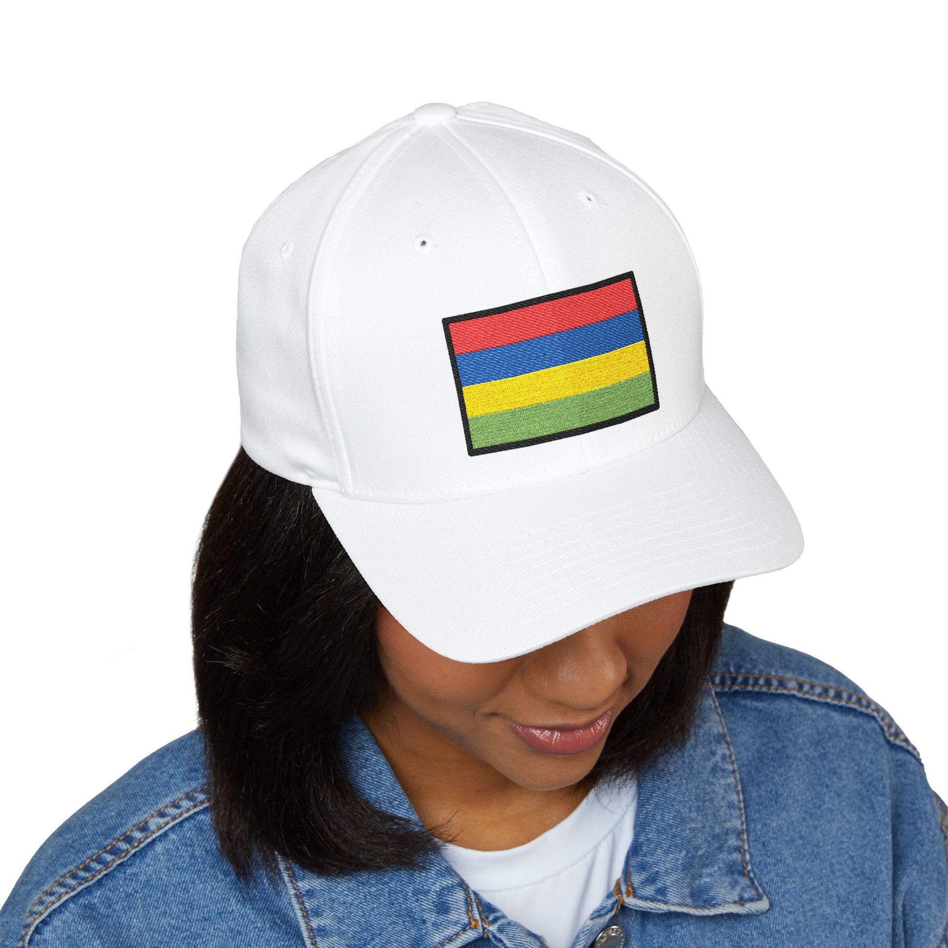 Flag: Mauritius Emoji Cap – Premium by Capmoji