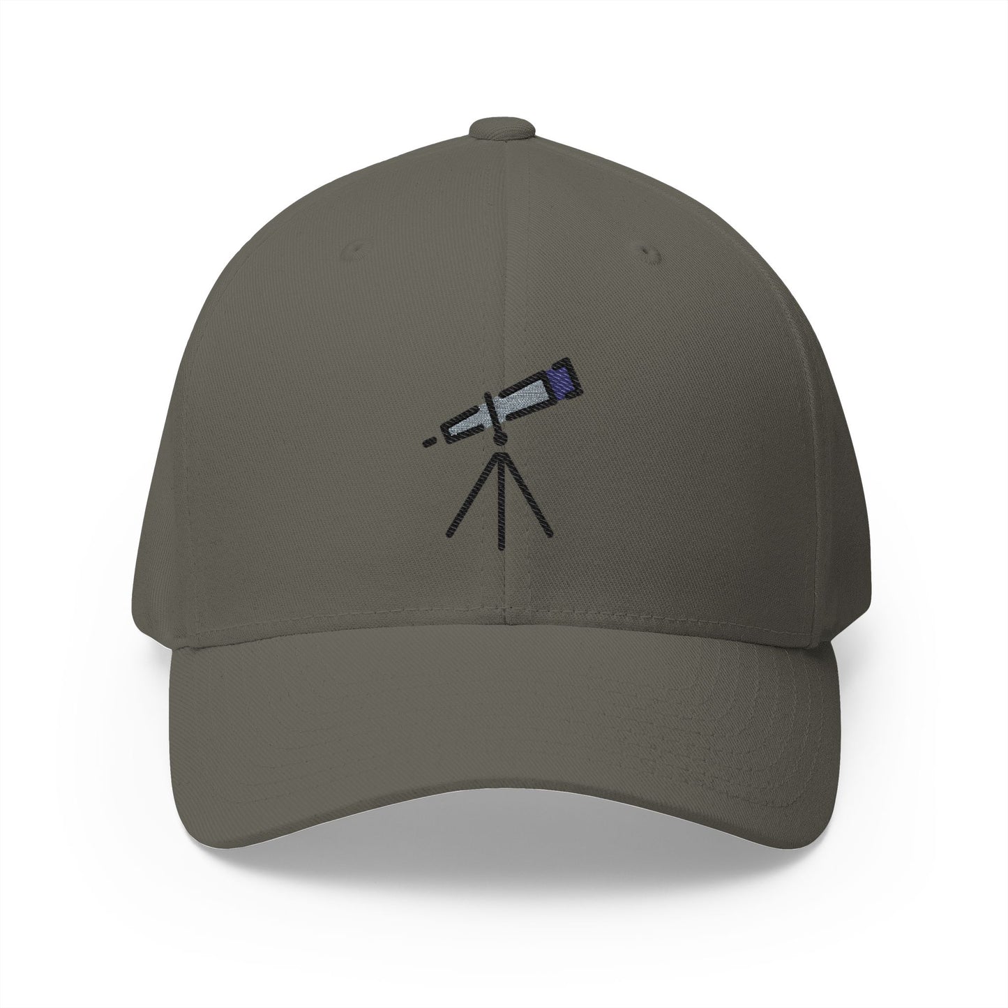 Telescope Emoji Olive Cap – Premium by Capmoji