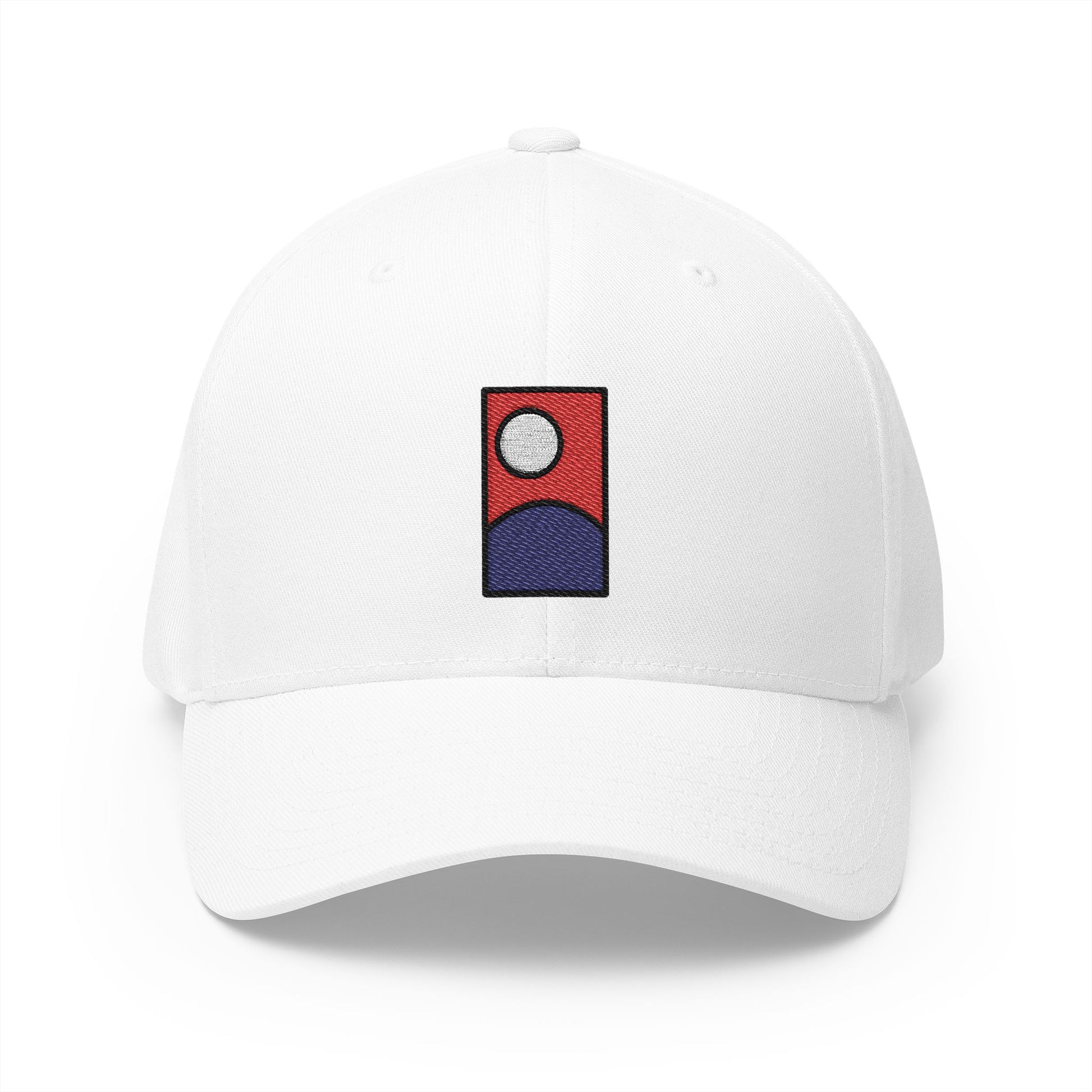 Flower Playing Cards Emoji White Cap – Premium by Capmoji