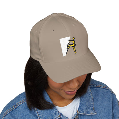 Man Climbing Emoji Cap – Premium by Capmoji