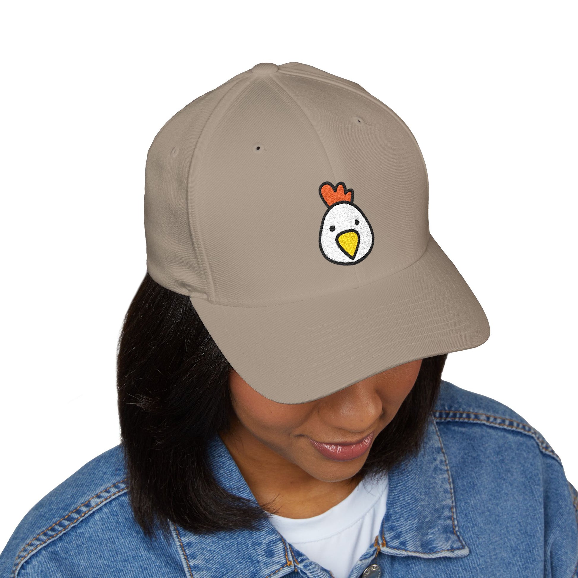 Chicken Emoji Cap – Premium by Capmoji
