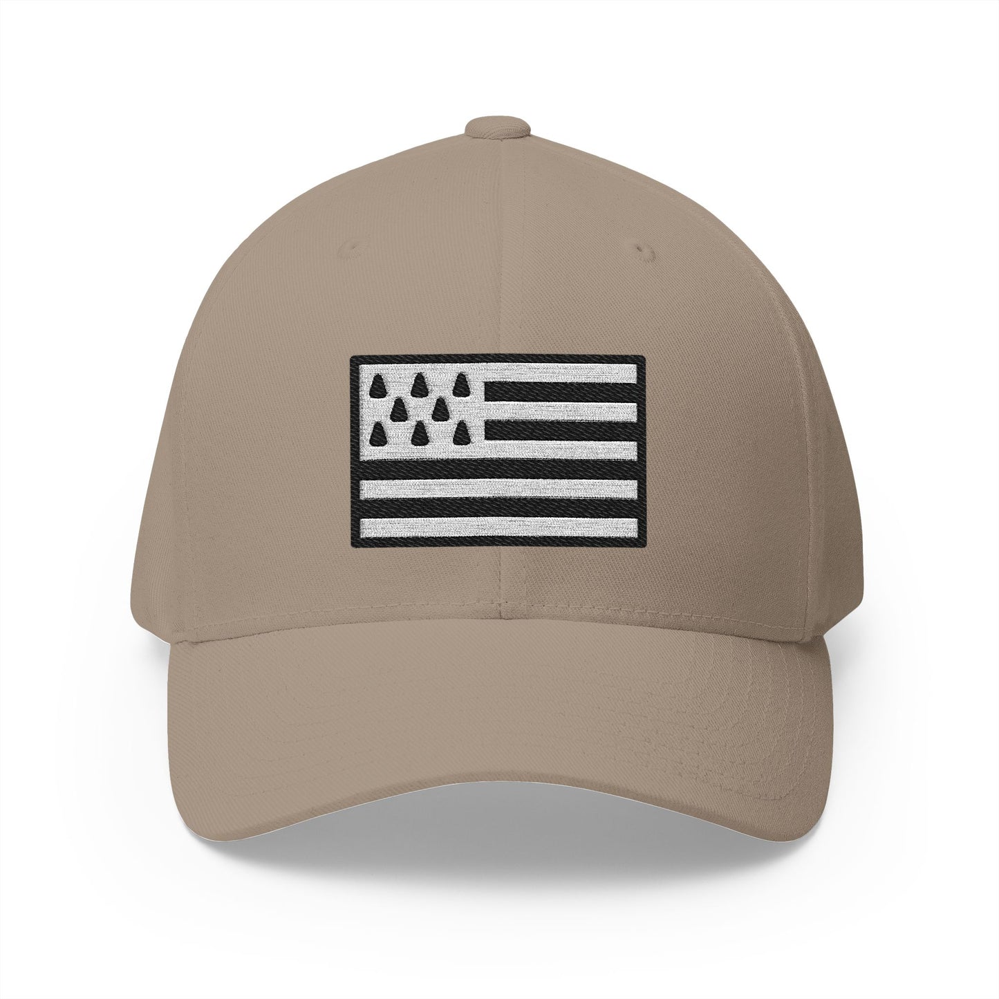 Bretagne Flag Emoji Khaki Cap – Premium by Capmoji