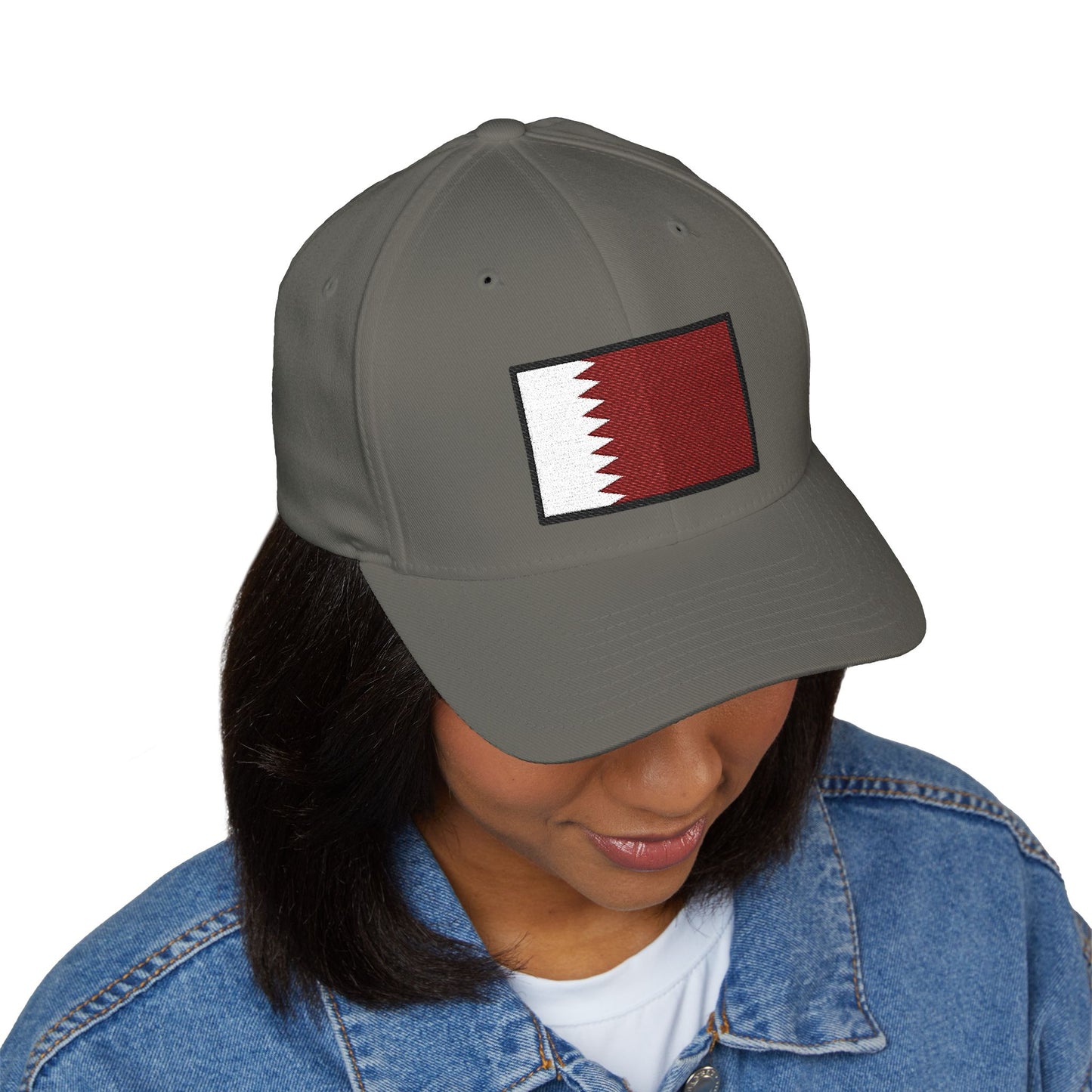 Flag: Qatar Emoji Cap – Premium by Capmoji