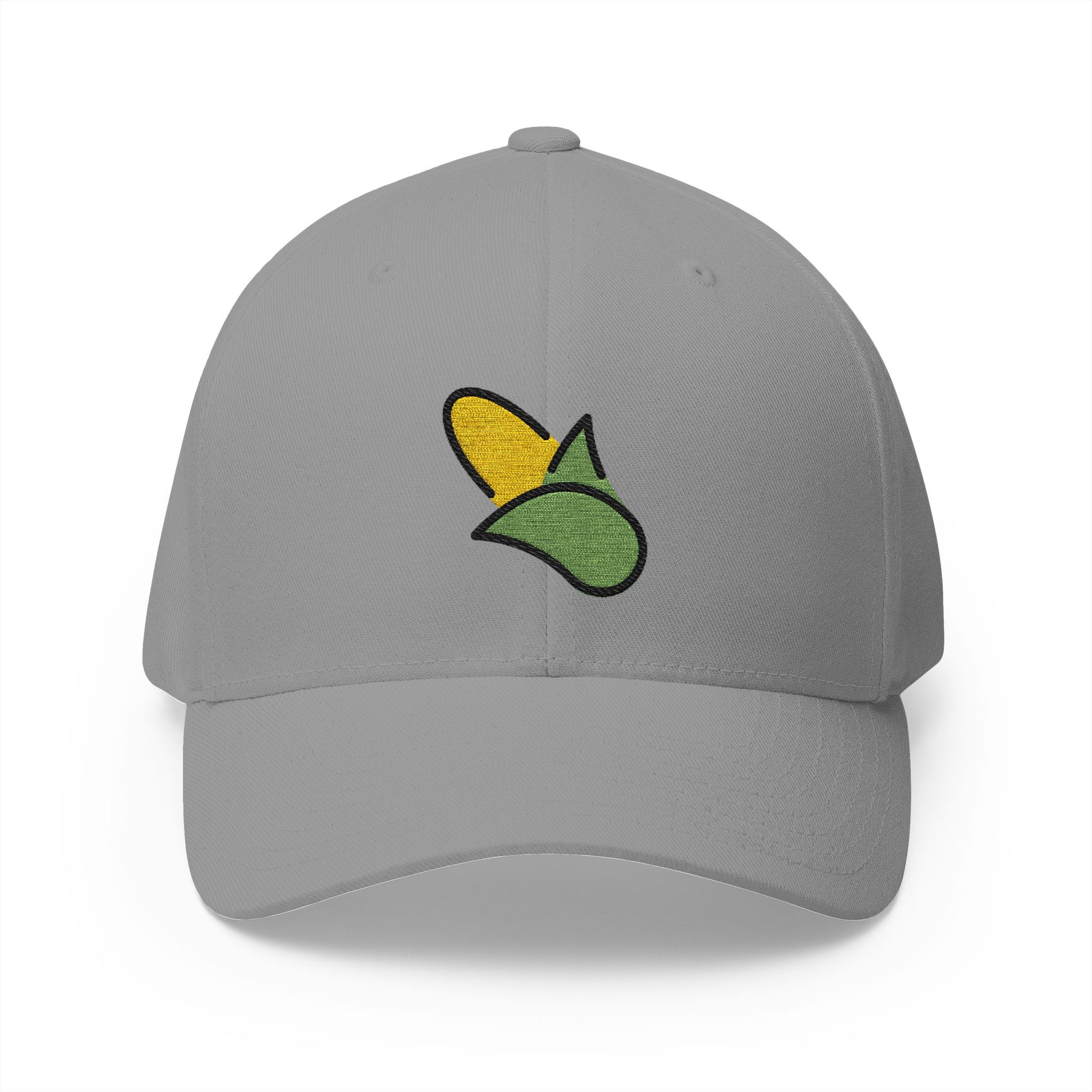 Ear Of Corn Emoji Grey Cap – Premium by Capmoji