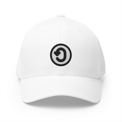 Circled Anticlockwise Arrow Emoji White Cap – Premium by Capmoji