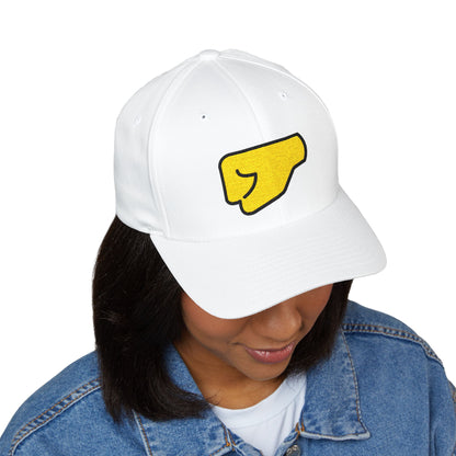 Left-Facing Fist Emoji Cap – Premium by Capmoji