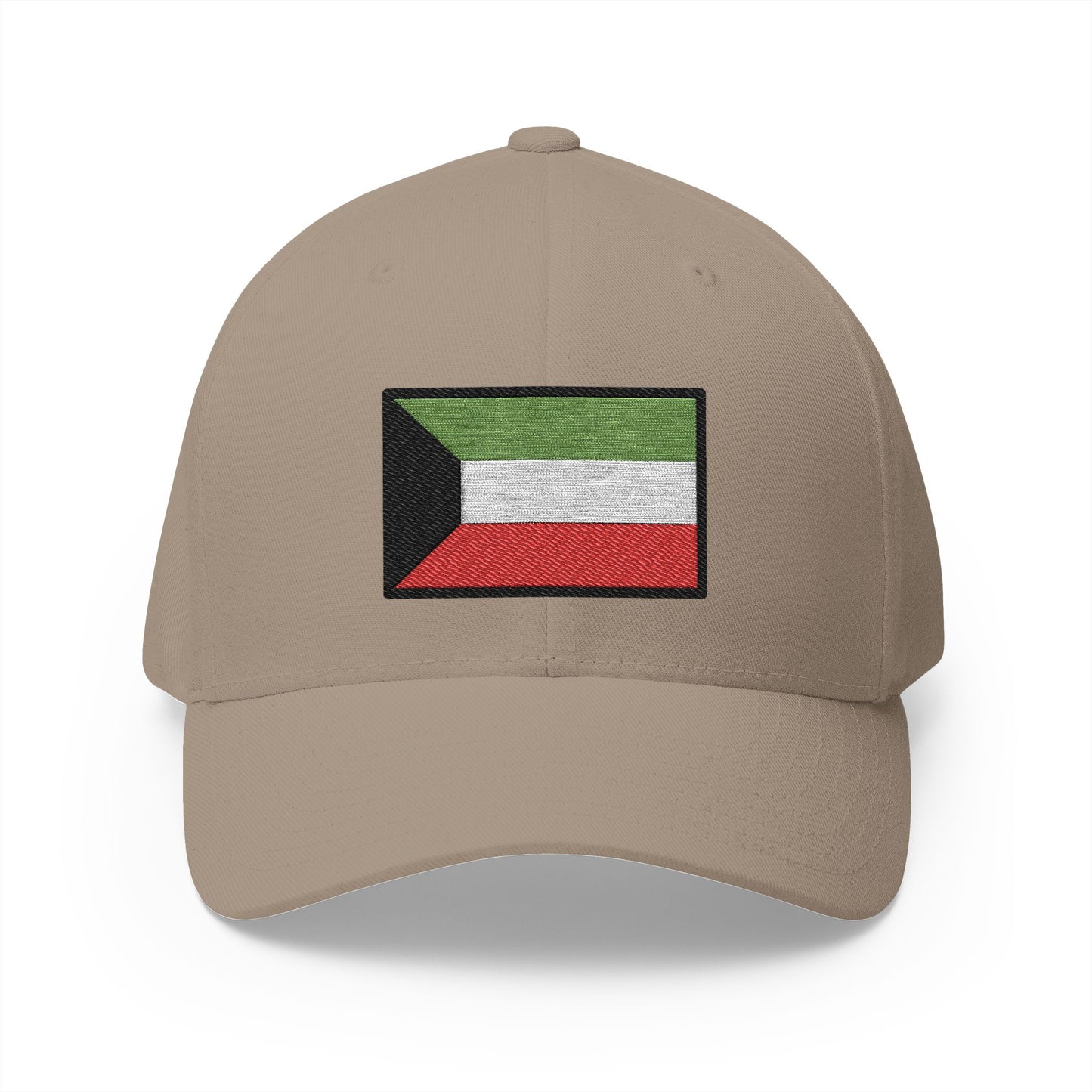 Flag: Kuwait Emoji Khaki Cap – Premium by Capmoji