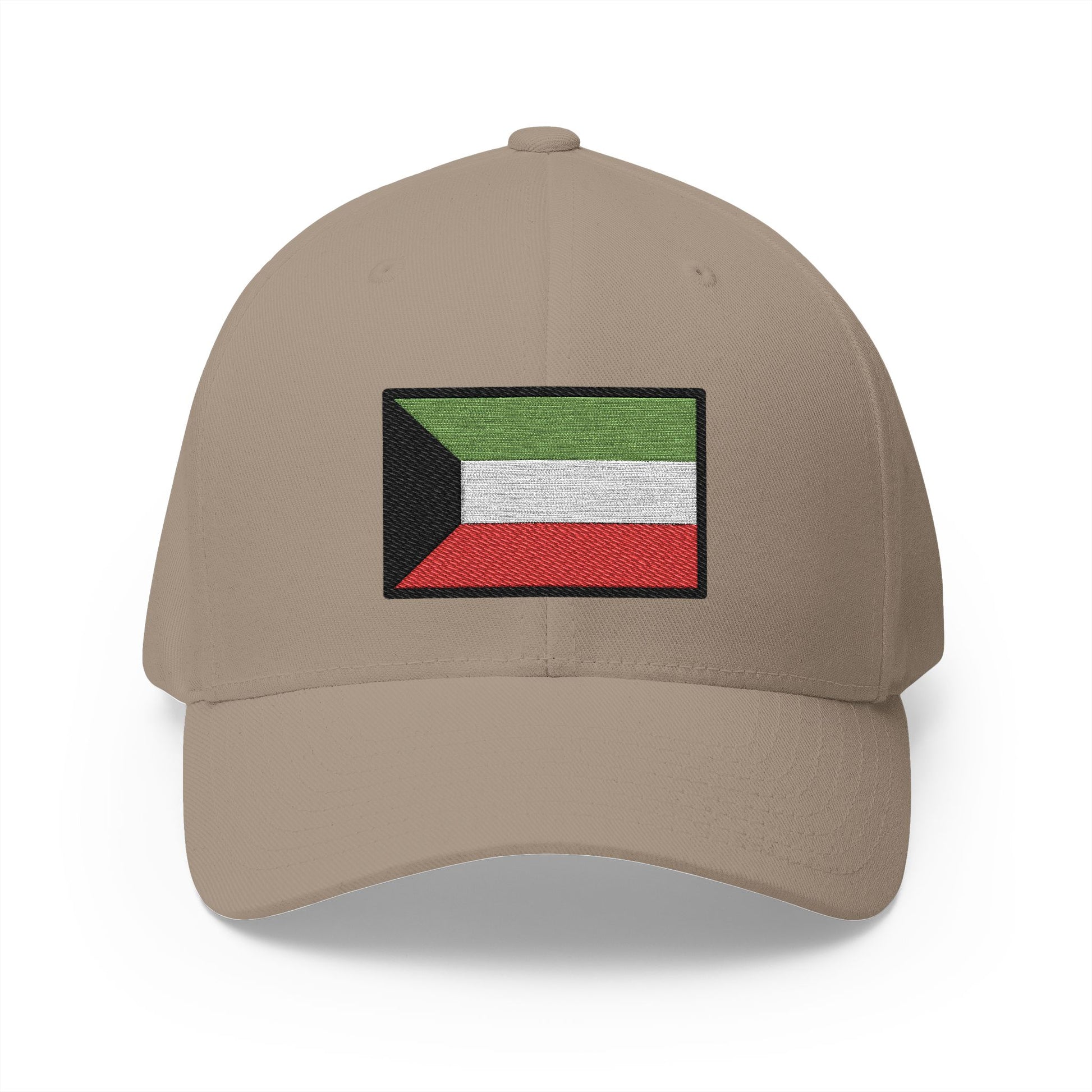Flag: Kuwait Emoji Khaki Cap – Premium by Capmoji