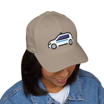 Police Car Emoji Cap – Premium by Capmoji
