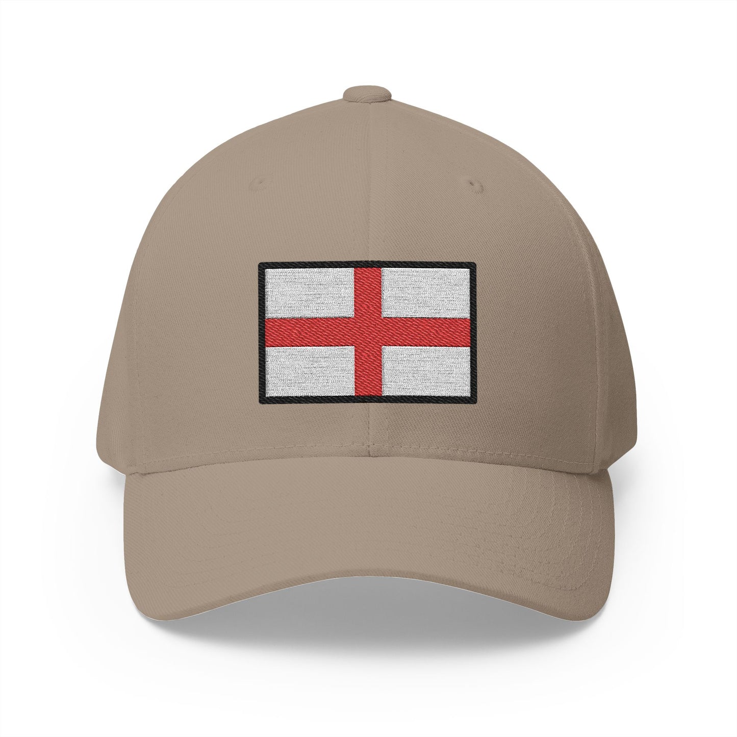 Flag: England Emoji Khaki Cap – Premium by Capmoji