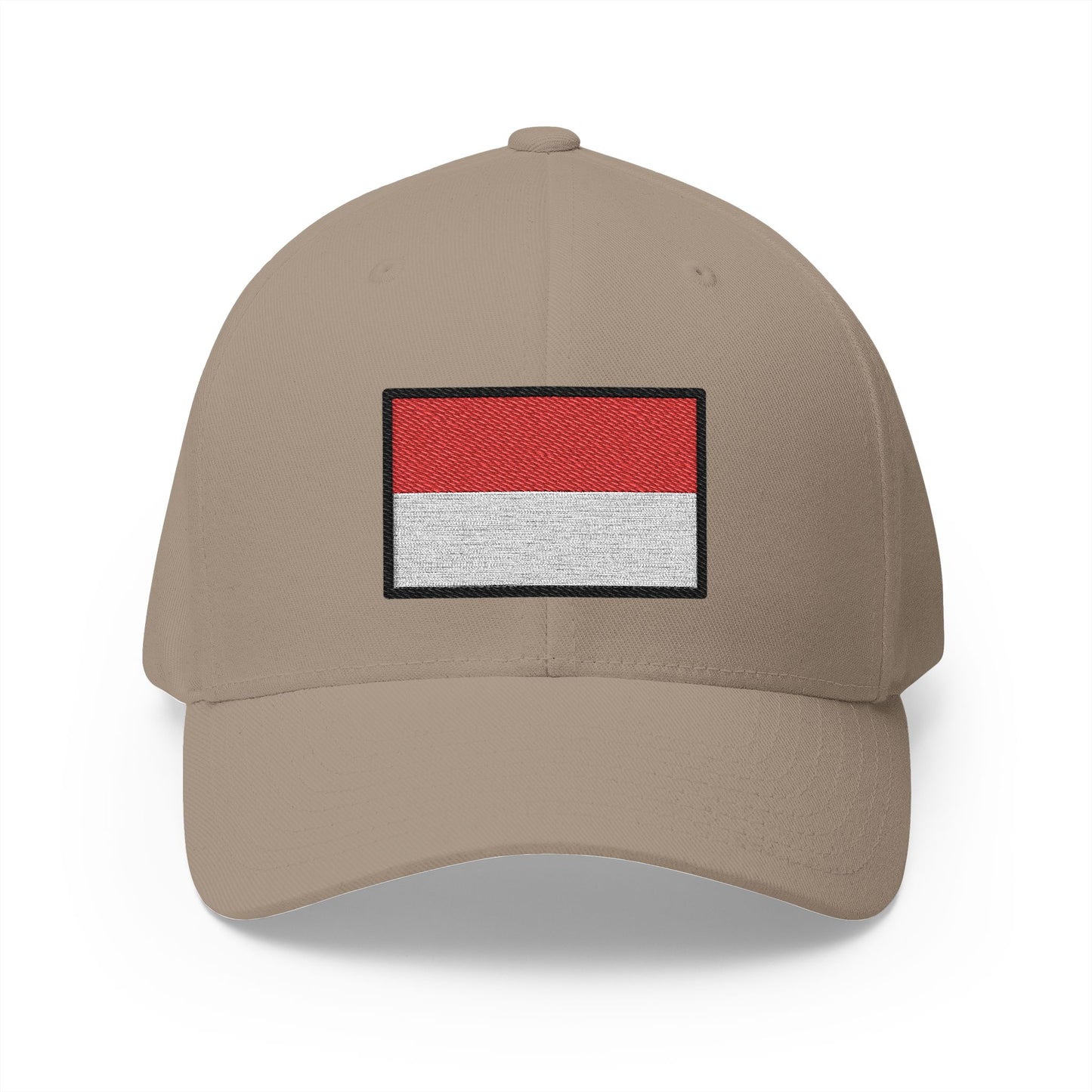 Flag: Indonesia Emoji Khaki Cap – Premium by Capmoji