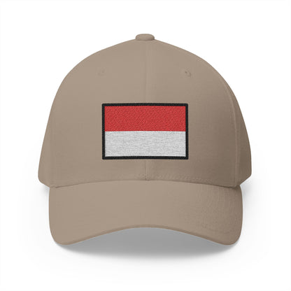 Flag: Indonesia Emoji Khaki Cap – Premium by Capmoji