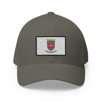 Flag: St. Barthélemy Emoji Olive Cap – Premium by Capmoji