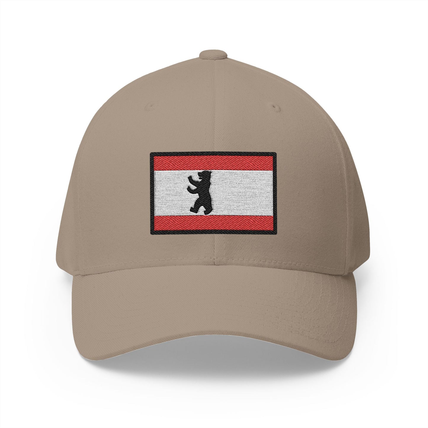 Berlin Flag Emoji Khaki Cap – Premium by Capmoji