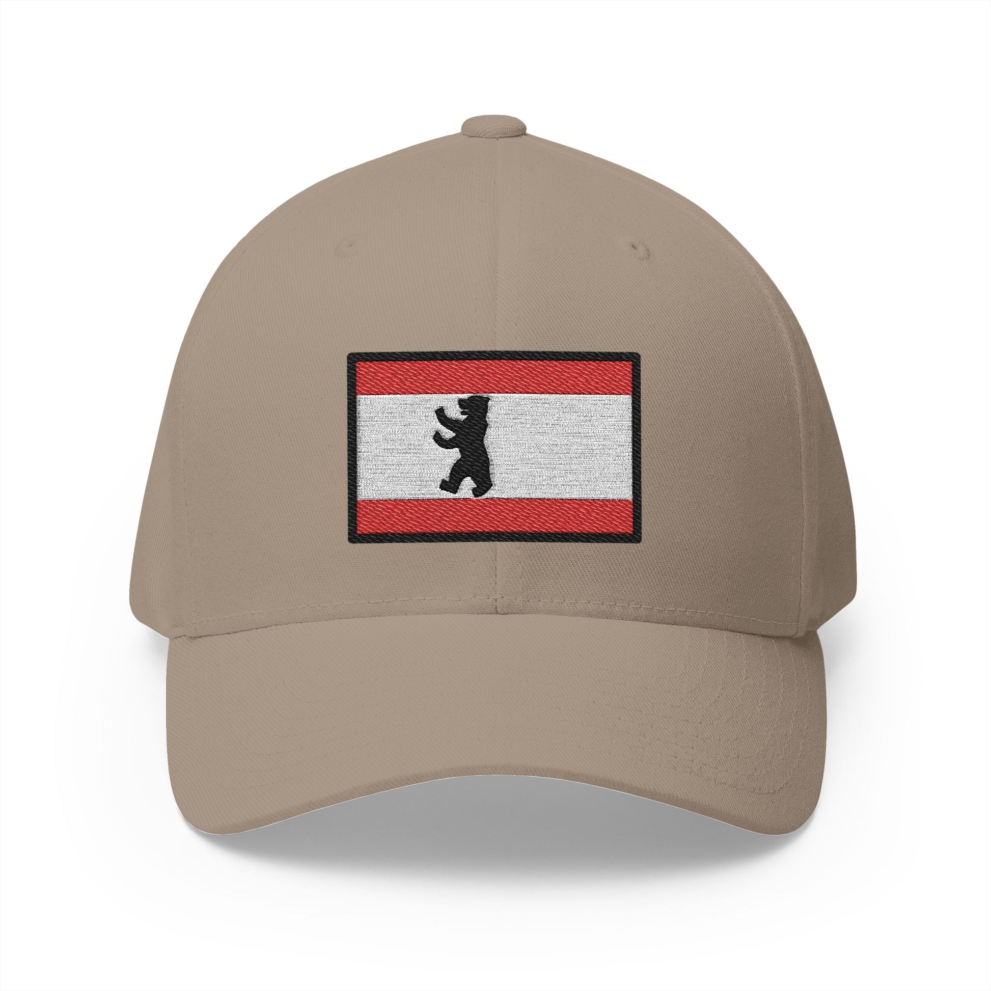Berlin Flag Emoji Khaki Cap – Premium by Capmoji