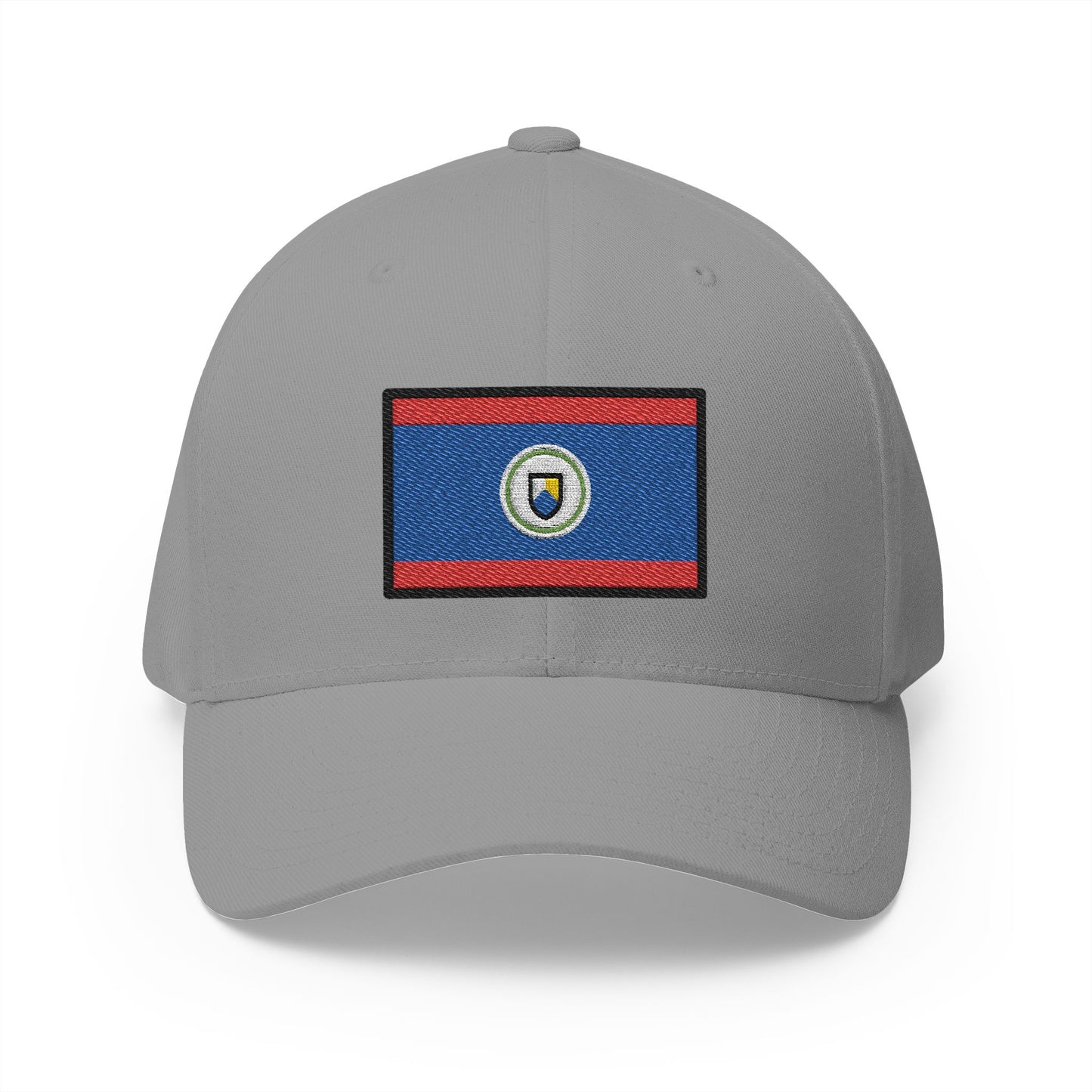 Flag: Belize Emoji Grey Cap – Premium by Capmoji