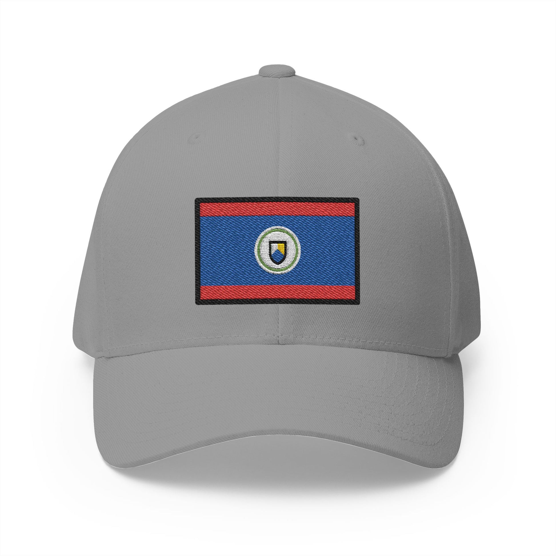 Flag: Belize Emoji Grey Cap – Premium by Capmoji