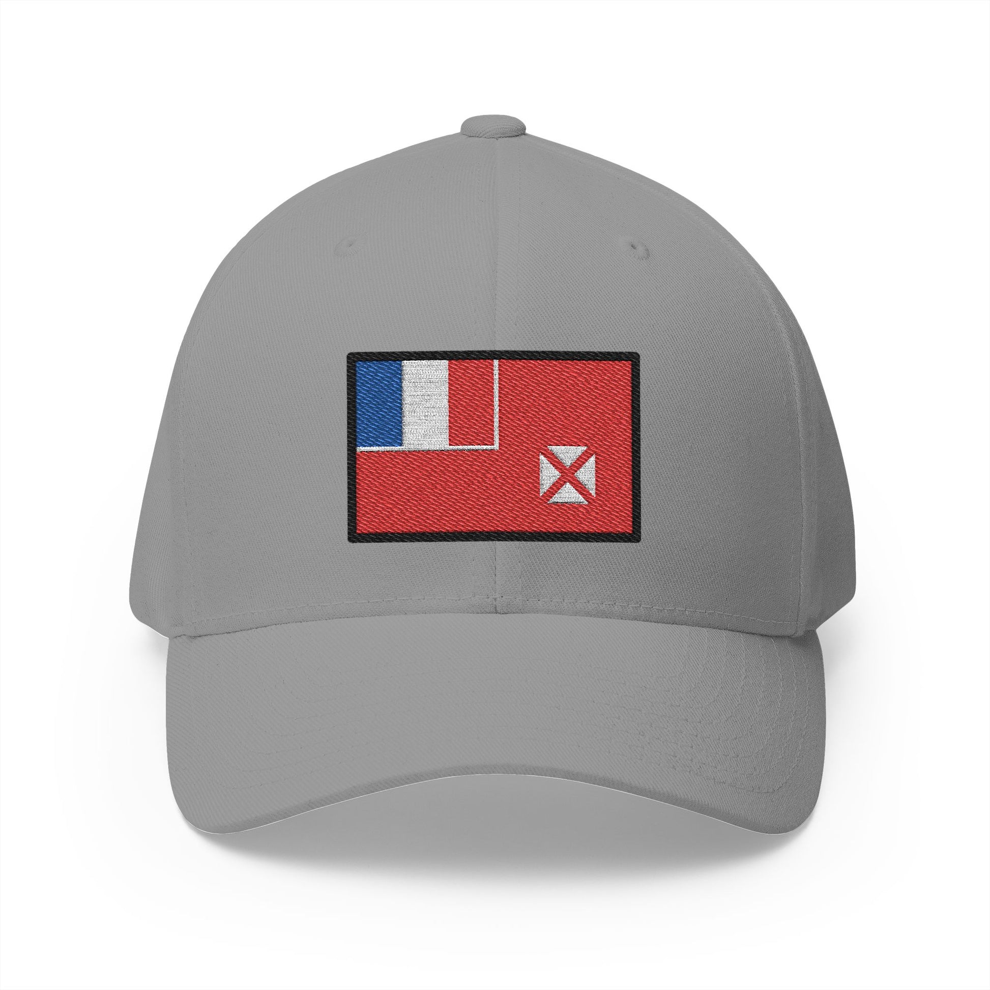 Flag: Wallis & Futuna Emoji Grey Cap – Premium by Capmoji