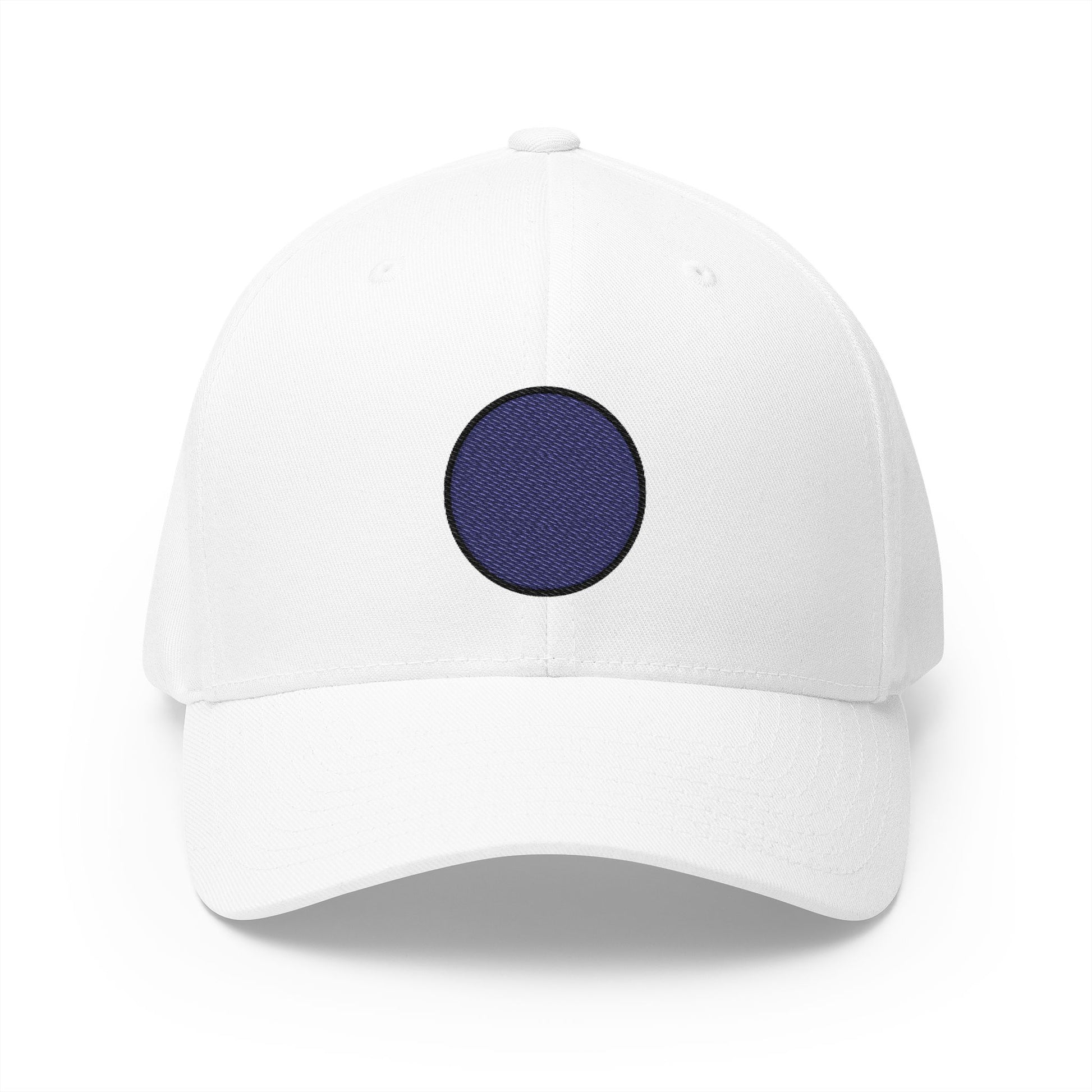 New Moon Emoji White Cap – Premium by Capmoji
