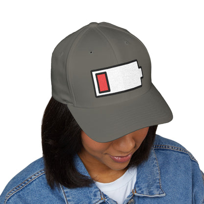 Low Battery Emoji Cap – Premium by Capmoji