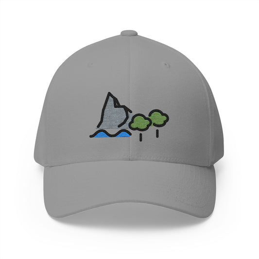National Park Emoji Grey Cap – Premium by Capmoji
