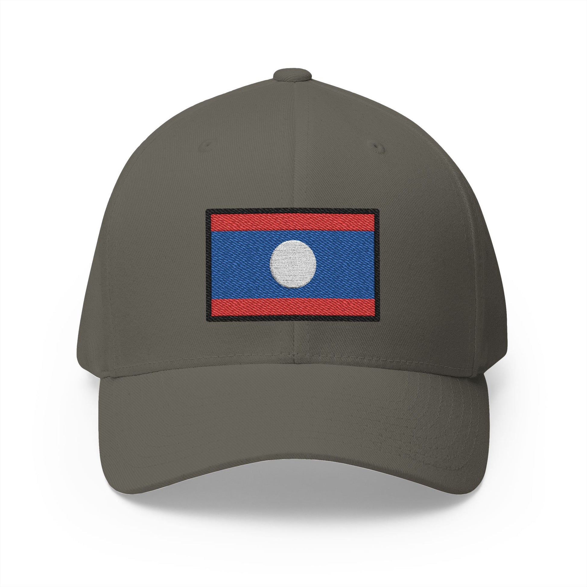 Flag: Laos Emoji Olive Cap – Premium by Capmoji