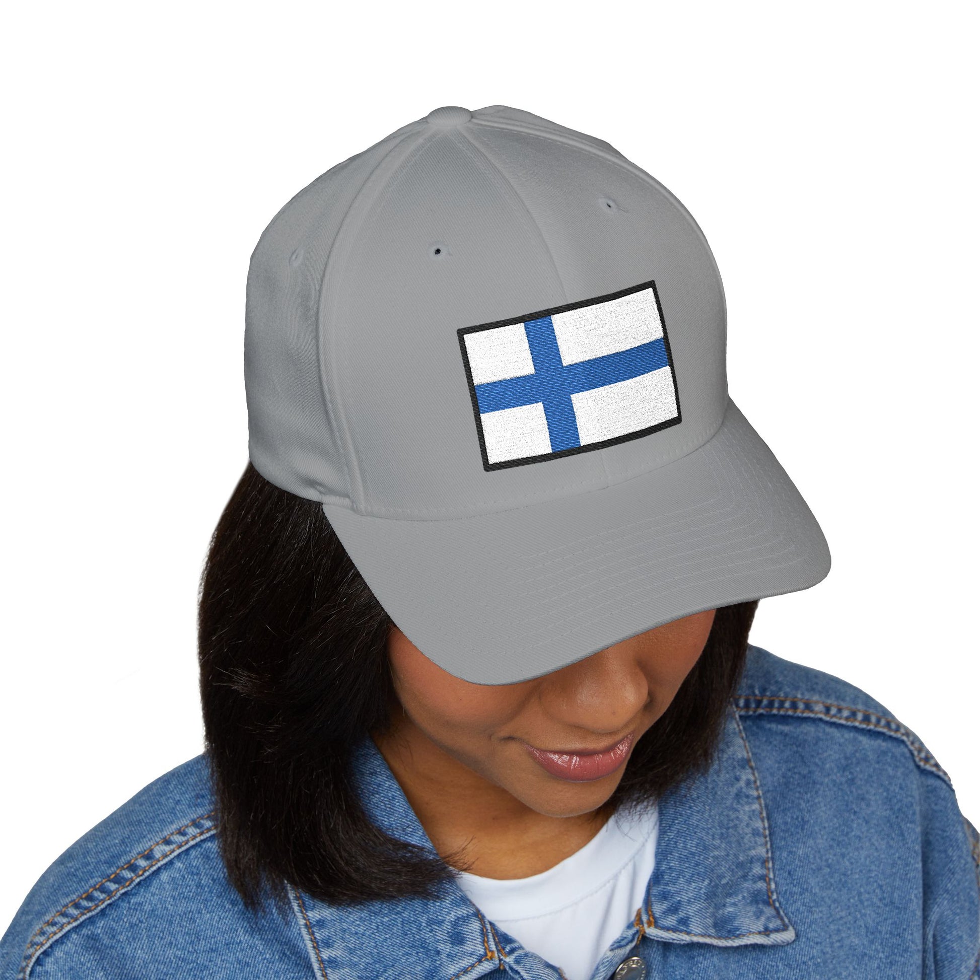 Flag: Finland Emoji Cap – Premium by Capmoji