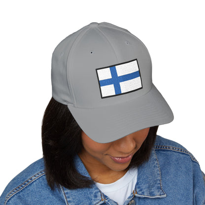 Flag: Finland Emoji Cap – Premium by Capmoji