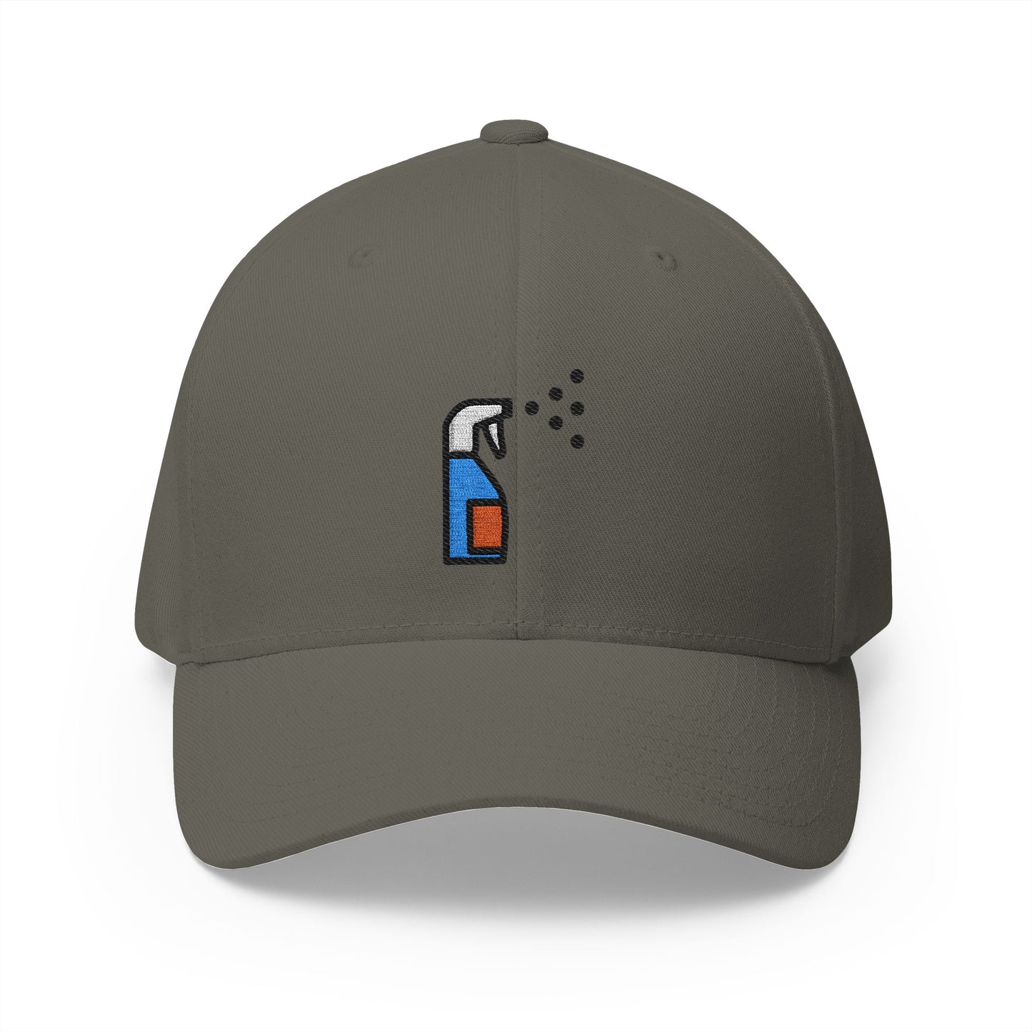 Sanitizer Spray Emoji Olive Cap – Premium by Capmoji