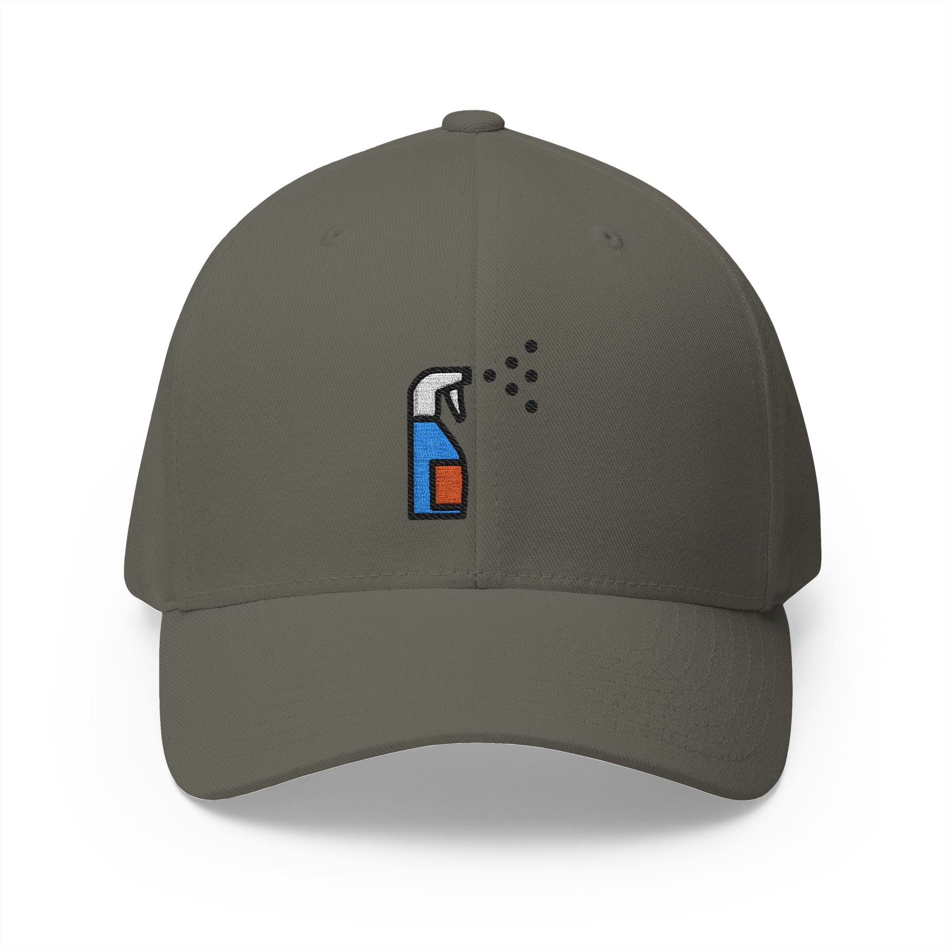 Sanitizer Spray Emoji Olive Cap – Premium by Capmoji