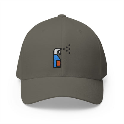 Sanitizer Spray Emoji Olive Cap – Premium by Capmoji