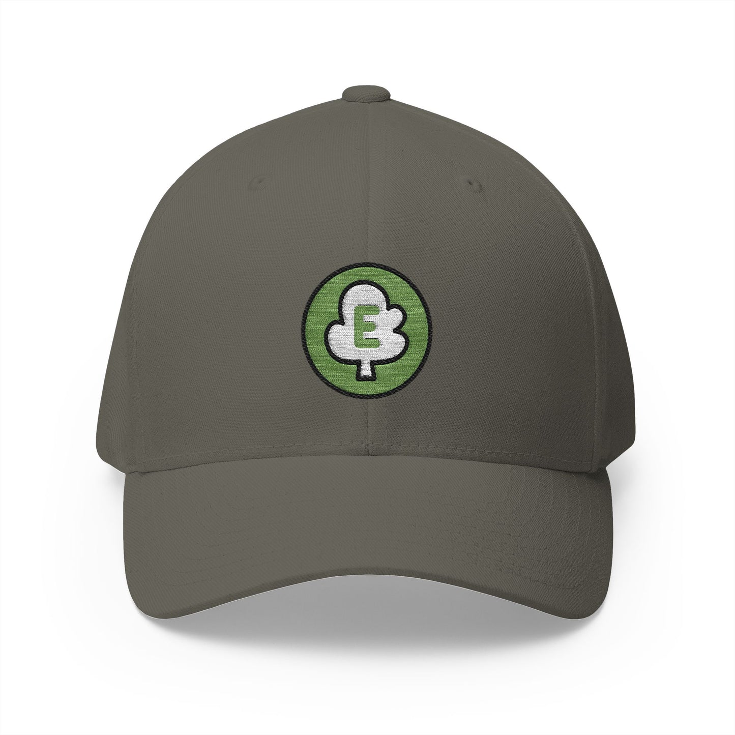 Ecosia Browser Emoji Olive Cap – Premium by Capmoji