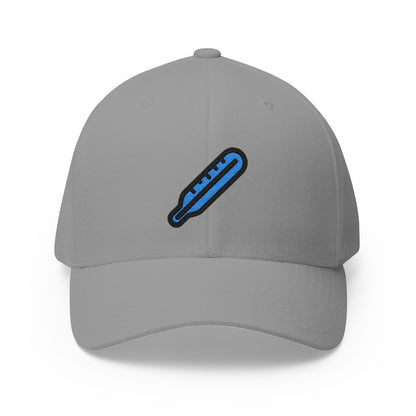 Clinical Thermometer Emoji Grey Cap – Premium by Capmoji