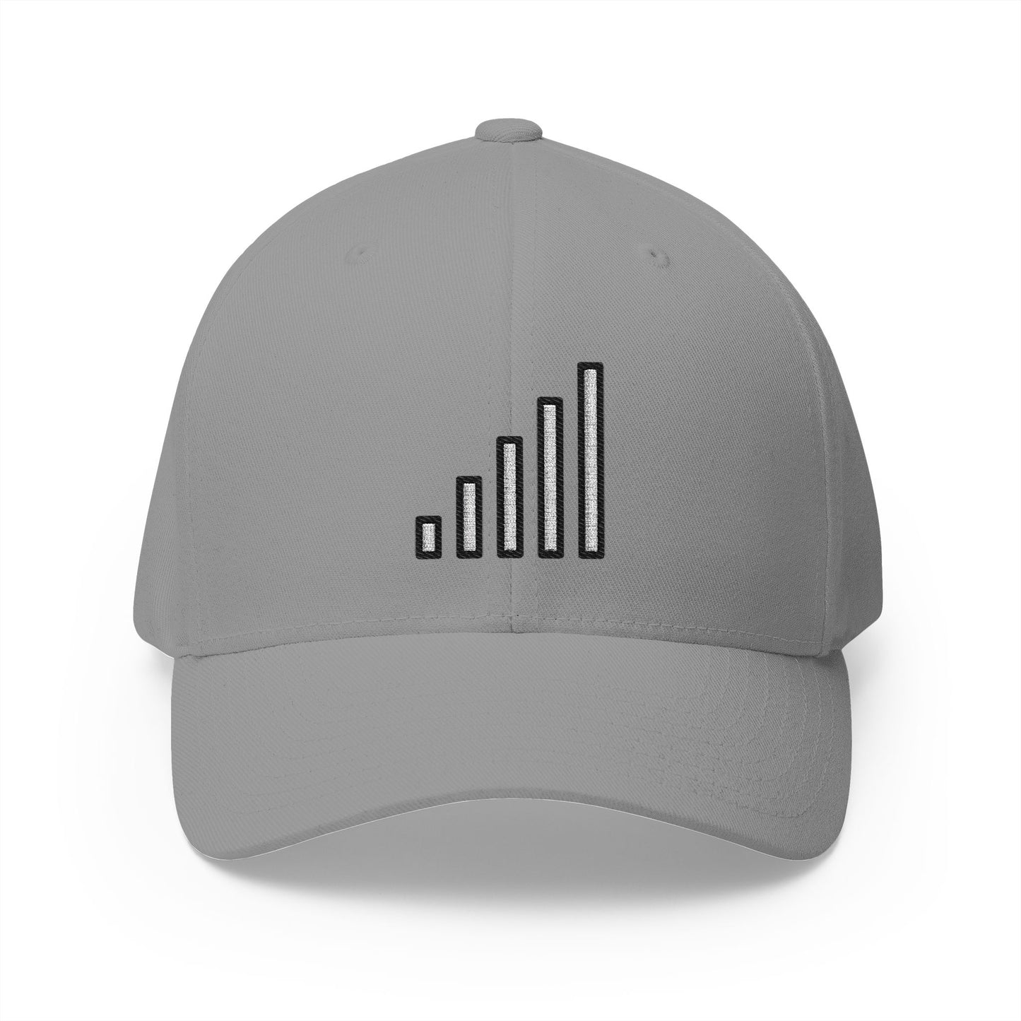 Antenna Bars Emoji Grey Cap – Premium by Capmoji